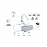 4" LED Round Slim Panel Downlight - Image 4