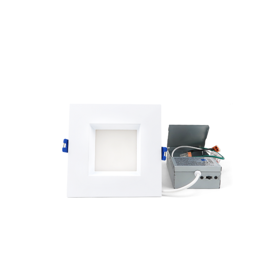 4" LED Square Recessed Retro Downlight - Image 2