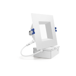 4" LED Square Recessed Retro Downlight