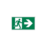 Running Man Exit Emergency Combo Sign - Image 3