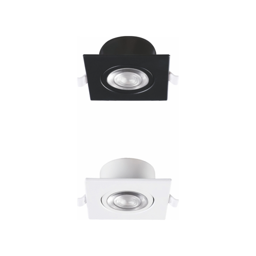 4" Square Gimbal Downlight - Image 5