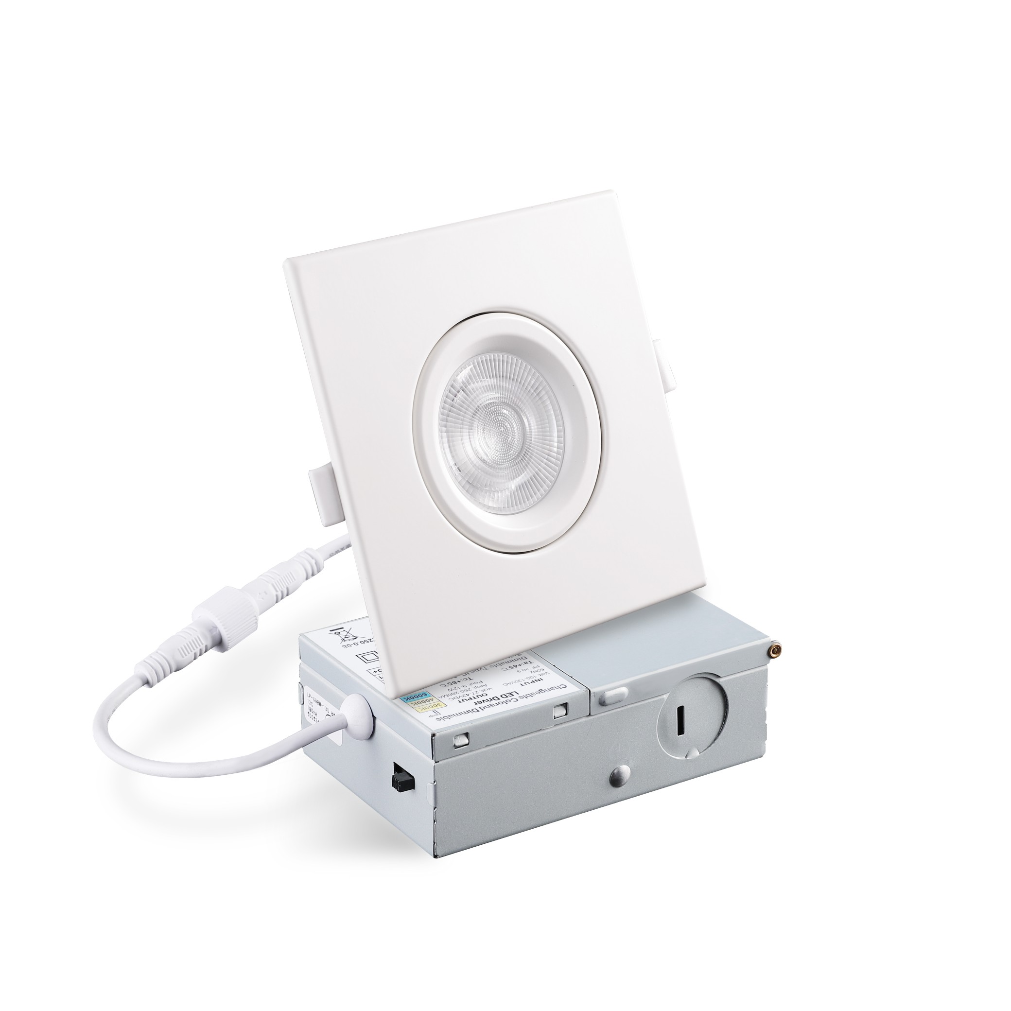 3" Square Gimbal Downlight