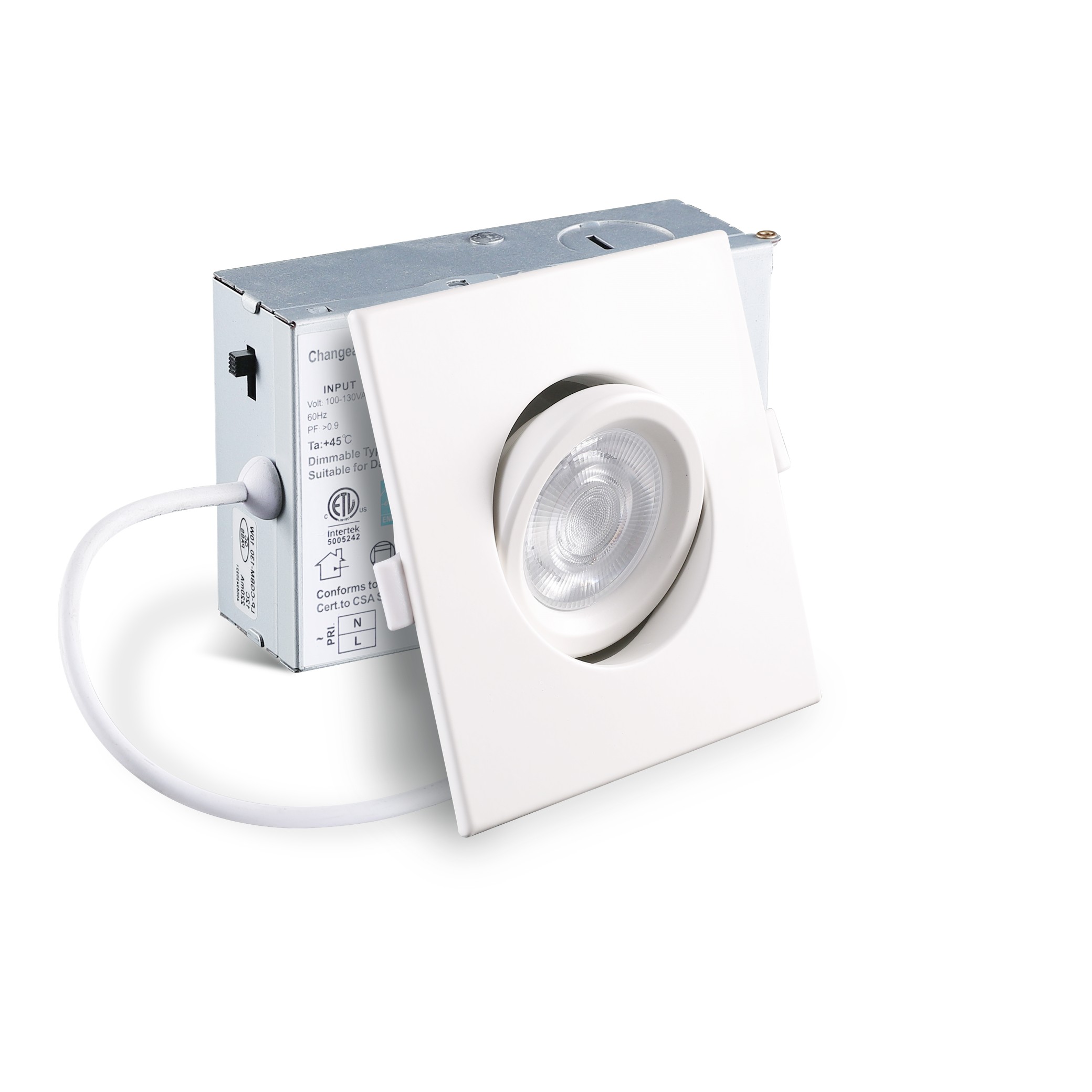 3" Square Gimbal Downlight - Image 3